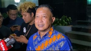 Anggota Kompolnas, Chairul Anam saat memberikan keterangan kepada media di Polda Metro Jaya, Jumat 7/2/2025 | Ari Kurniansyah/Forum Keadilan