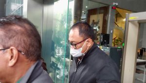 Ketua Komisi D DPRD Jawa Tengah Alwin Basri di Gedung Merah Putih KPK| Merinda Faradianti/ Forum Keadilan