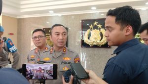 Kadiv Humas Polri, Irjen Pol Sandi Nugroho di Gedung Mabes Polri, Rabu, 12/2/25. | Syahrul Baihaqi/ Forum Keadilan
