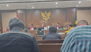 Sidang gugatan karyawan Pengadaian. I Ist