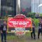 Eks Kader PDIP, Sudarsono di Gedung KPK, Senin, 17/2/2025. | Syahrul Baihaqi/ Forum Keadilan
