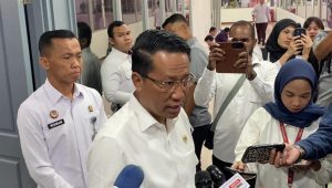 Menteri Hukum (Kemenkum) Supratman Andi Agtas di Gedung DPR RI, Jakarta Pusat, Senin, 17/2/2025 | Muhammad Reza/Forum Keadilan