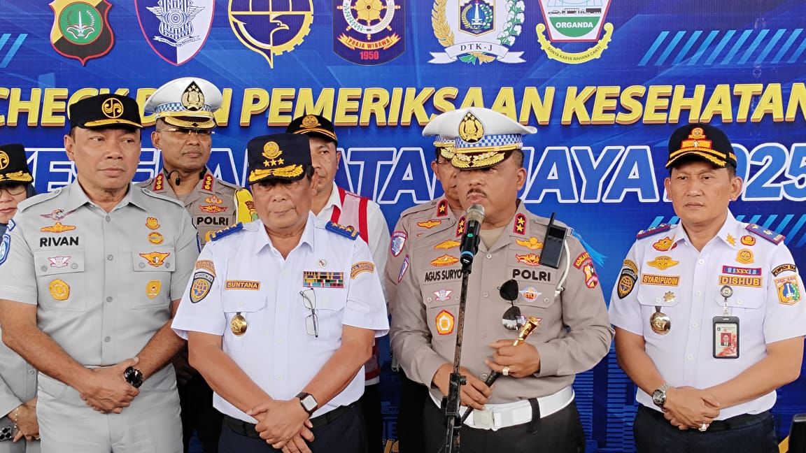Kakorlantas Polri Lakukan Peninjauan di Terminal Pulo Gadung Jelang Ops Ketupat 2025