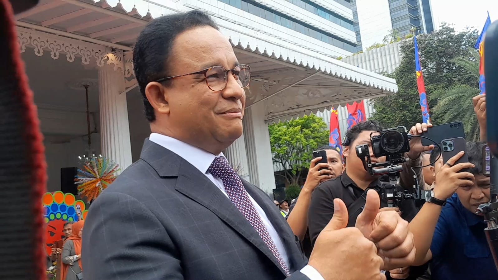 Hadiri Sartijab Pramono-Rano, Anies Baswedan: Ini Awal Baik