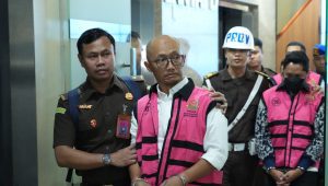 SDS selaku Direktur Feed stock and Product Optimization PT Kilang Pertamina Internasional tersangka dalam kasus Korupsi Tata Kelola Minyak Mentah Pertamina | Dok Kejagung RI