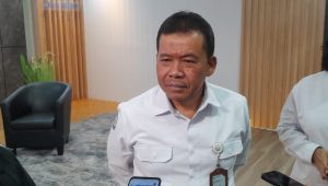 Direktur Ikan Air Tawar DJPB KKP, Ujang Komarudin Asdani Kartamiharja, di kantor KKP, Jakarta, Rabu, 26/2/2025 | Novia Suhari/Forum Keadilan