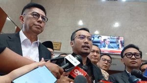 Pelaksana Tugas Harian (PTH) Direktur Utama Pertamina Patra Niaga Mars Ega Legowo Putra, di Gedung DPR RI, Jakarta Pusat, Rabu, 26/2/2025 | Muhammad Reza/Forum Keadilan