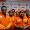 Anies Baswedan (kiri), bersama dengan Sahrin Hamid (kanan), di kantor DPP Gerakan Rakyat, Jakarta Selatan, Kamis, 27/2/2025. | Novia Suhari/ Forum Keadilan