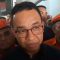 Anies Baswedan usai menghadiri Deklarasi Organisasi masyarakat (ormas) baru bernama Gerakan Rakyat, pada Kamis, 27/2/2025, di kantor DPP Gerakan Rakyat, Jakarta Selatan. | Novia Suhari/ Forum Keadilan
