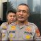 Direktur Lalu Lintas Polda Metro Jaya, Kombes Latif Usman, saat memberikan keterangan kepada media di Polda Metro Jaya, Kamis 27/2/2025. | Ari Kurniansyah/ Forum Keadilan