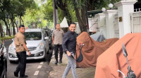 Elite PDI Perjuangan Datang ke Rumah Ketua Umum PDI Perjuangan Megawati Soekarnoputri, Sabtu, 22/2/2025 | Ist