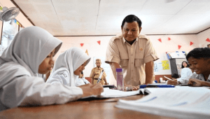 Presiden Prabowo Subianto Tinjau Langsung Pelaksaan Program MBG di SDN Kedung Jaya 1 Bogor, Senin, 10/2/2025 | Biro Pers, Media, dan Informasi Sekretariat Presiden
