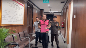 Kejaksaan Agung (Kejagung) menetapkan Dirjen Anggaran Kementerian Keuangan (Kemenkeu) Isa Rachmatarwata, sebagai tersangka dalam kasus dugaan tipikor PT Asuransi Jiwasraya, pada Jumat, 7/2/2025. | Dok Puspenkum Kejaksaan Agung