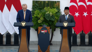 Pertemuan Presiden Turki Recep Tayyip Erdogan dan Presiden RI Prabowo Subianto di Istana Bogor, Rabu, 12/2/2025. | Youtube Sekretariat Presiden