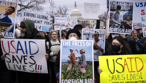 Demo di Kanada terkait penutupan USAID | Ist