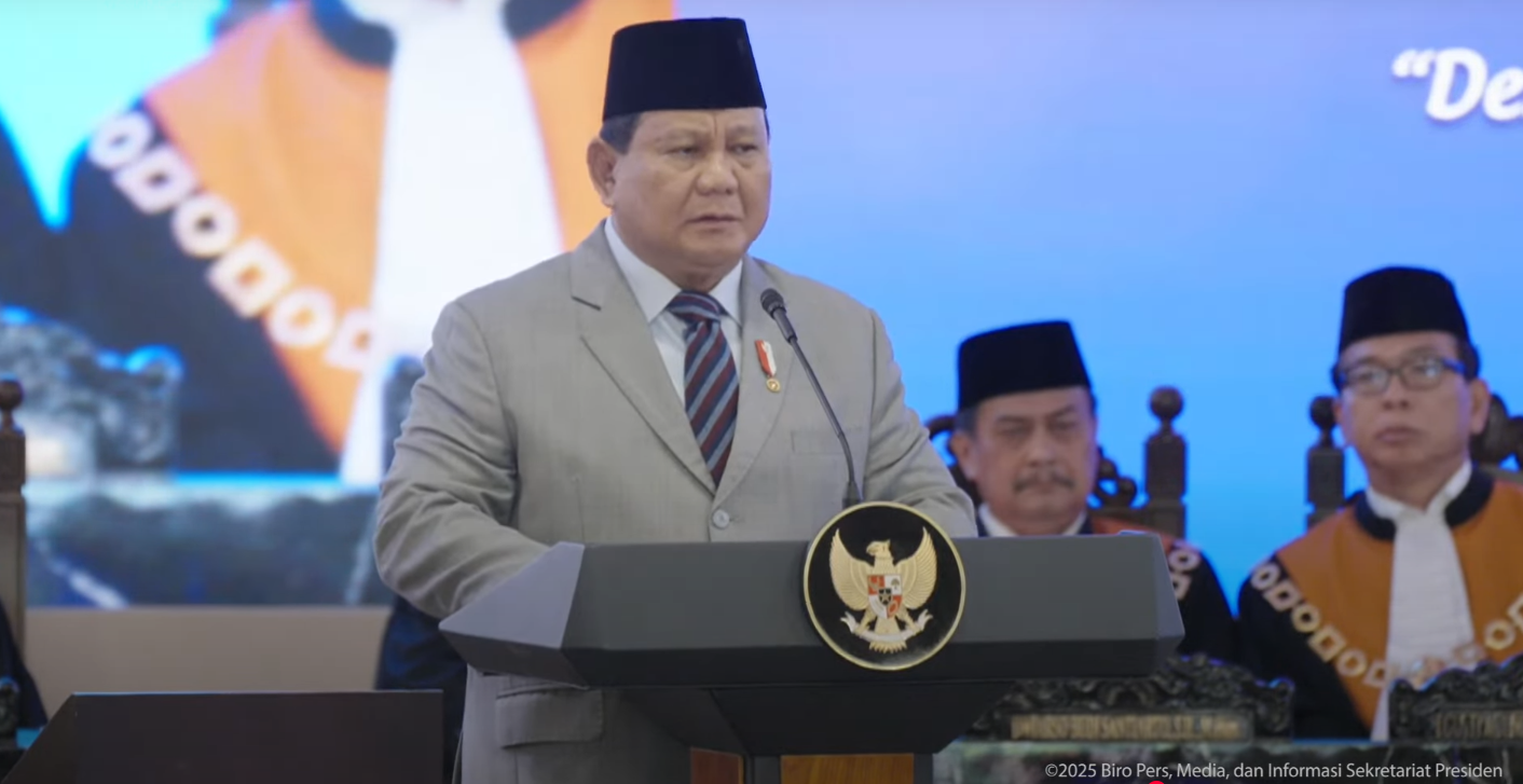 Pesan Prabowo ke Hakim: Tegakkan Keadilan dengan Tidak Pandang Bulu