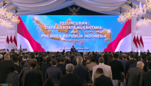 Presiden RI Prabowo Subianto meluncurkan Badan Pengelola Investasi Daya Anagata Nusantara (Danantara) di Istana Kepresidenan, Jakarta, pada Senin, 24/2/2025 | Youtube Sekretariat Presiden