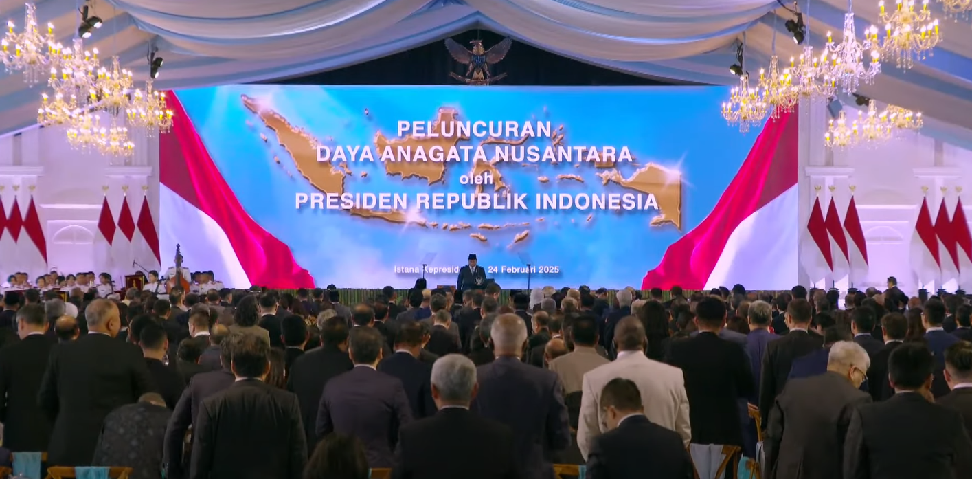 Prabowo Dalam Sambutan Peluncuran Danantara Ucapkan Terima Kasih ke Puan Maharani