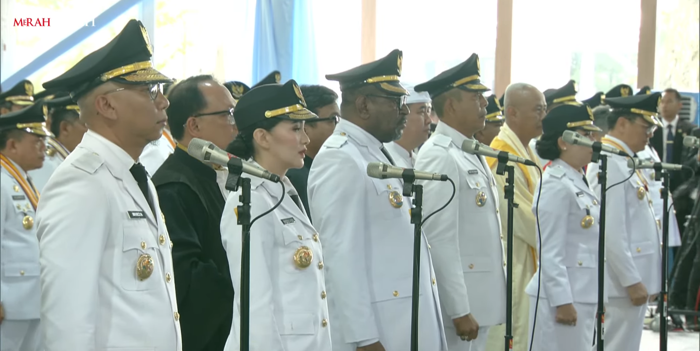 961 Kepala Daerah dan Wakil Resmi Dilantik Serentak di Istana Negara