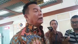 Anggota Komisi I DPR RI, TB Hasanuddin, di di Gedung DPR RI, Jakarta Pusat, Selasa, 4/3/2025 | Muhammad Reza/Forum Keadilan