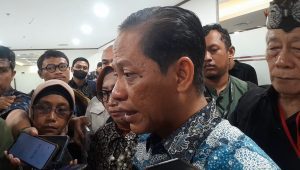 Menteri Lingkungan Hidup Hanif Faisol Nurofiq, , di kantor Kemenko Pangan, Jakarta, Jumat, 7/3/2025 | Novia Suhari/Forum Keadilan
