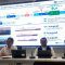 Direktur Utama Pelni Trianda Yani, dalam konferensi pers, di Kemen BUMN, Jakarta, Kamis, 13/3/2025 | Novia Suhari/Forum Keadilan