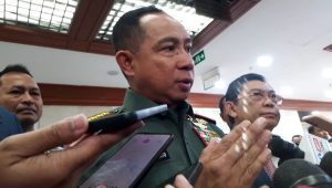 Panglima TNI Jenderal Agus Subiyanto di Gedung DPR RI, Jakarta Pusat, Kamis, 13/3/2025 | Muhammad Reza/Forum Keadilan