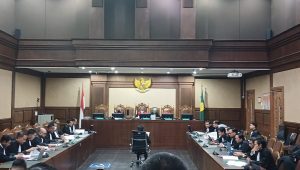 Hasto Kristiyanto Jalani Sidang Perdana di Pengadilan Tipikor pada PN Jakarta Pusat, Jumat, 14/3/2025 | Syahrul Baihaqi/Forum Keadilan