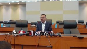Ketua Harian Partai Gerindra sekaligus Wakil Ketua DPR RI, Sufmi Dasco Ahmad di Gedung DPR RI, Jakarta Pusat, Senin, 17/3/2025 | Muhammad Reza/Forum Keadilan
