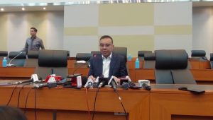 Ketua Harian Partai Gerindra sekaligus Wakil Ketua DPR RI, Sufmi Dasco Ahmad di Gedung DPR RI, Jakarta Pusat, Senin, 17/3/2025 | Muhammad Reza/Forum Keadilan