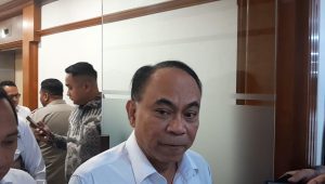 Menteri Koperasi, Budi Arie, di kantor Kemenko Pangan, Jakarta, Senin, 17/3/2025 | Novia Suhari/Forum Keadilan