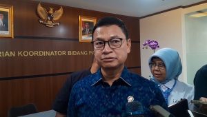Kepala BPOM, Taruna Ikrar, di kantor Kemenko Pangan, Jakarta, Senin, 17/3/2025 | Novia Suhari/Forum Keadilan