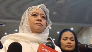 Ketua DPP PDI Perjuangan (PDIP) Puan Maharani, di Gedung DPR RI, Jakarta Pusat, Senin, 17/3/2025 | Muhammad Reza/Forum Keadilan