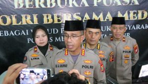 Kapolres Metro Jakarta Timur Kombes Pol Nicolas Ary Lilipaly, saat memberikan keterangan kepada media di Polres Jakarta Timur, Rabu 19/3/2025 | Ari Kurniansyah/Forum Keadilan