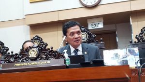 Ketua Komisi III DPR RI Habiburokhman di Gedung DPR RI, Jakarta Pusat, Senin, 24/3/2025 | Muhammad Reza/Forum Keadilan