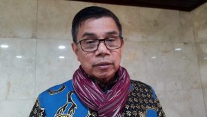 Wakil Ketua Komisi III DPR RI Hinca Panjaitan di gedung DPR RI, Jakarta Pusat, Senin, 24/3/2025 | Muhammad Reza/Forum Keadilan