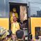 Ketua Umum Partai Golkar Bahlil Lahadalia saat melepas peserta mudik dalam program Mudik Gratis Bersama Partai Golkar Tahun 2025, Rabu, 26/3/2025 | Muhammad Reza/Forum Keadilan