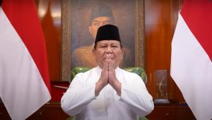 Presiden RI Prabowo Subianto mengucapkan Ucapan selamat Hari Raya Idulfitri 1446 Hijriah kepada seluruh umat Islam di Indonesia dan di dunia melalui video yang ditayangkan kanal YouTube Sekretariat Presiden pada Minggu, 30 Maret 2025. | Youtube Sekretariat Presiden