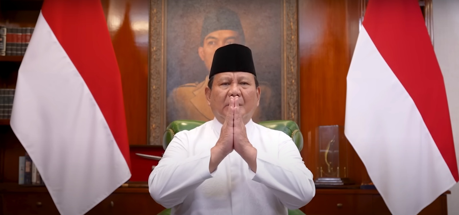 Prabowo Gelar Open House di Istana Merdeka Usai Salat Id