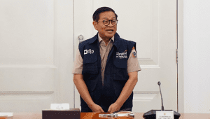 Gubernur Jakarta Pramono Anung dikukuhkan menjadi Relawan Pajak untuk Negeri (Renjani) Tahun 2025, di Balai Kota Jakarta, Senin, 10/3/2025 | Dok. Direktorat Jenderal Pajak
