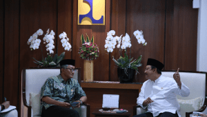 Menteri Sosial (Mensos) RI Saifullah Yusuf atau Gus Ipul menindaklanjuti arahan Presiden Prabowo Subianto, menggelar pertemuan Menteri Pekerjaan Umum (PU), Dody Hanggodo, di Kantor Kementerian PU, Jakarta, pada Kamis, 6/3/2025. | Dok Humas Kemensos RI