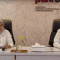Menteri Pendayagunaan Aparatur Negara dan Reformasi Birokrasi (PANRB) Rini Widyantini dan Menteri Sekretaris Negara (Sesneng) Prasetyo Hadi saat konferensi pers, di Kantor Kementerian Pendayagunaan Aparatur Negara dan Reformasi Birokrasi (Kemenpan RB), di Jakarta Selatan, pada Senin, 17/3/2025. | Dok Youtube Kementerian PANRB