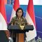 Menteri Keuangan (Menkeu), Sri Mulyani Indrawati, dalam acara Sarasehan Ekonomi bersama Presiden Republik Indonesia, Prabowo Subianto, dengan tema “Memperkuat Daya Tahan Ekonomi Nasional di Tengah Perang Tarif Dagang”. | Dok Kementerian Keuangan RI/Zalfa Dhiaulhaq