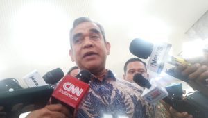 Sekretaris Jenderal Partai Gerindra Ahmad Muzani di Gedung DPR RI, Jakarta Pusat, Rabu, 9/4/2025 | Muhammad Reza/Forum Keadilan