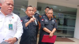Direktur A pada Jaksa Agung Muda Pidana Umum (Jampidum) Nanang Ibrahim Soleh saat konferensi pers di Gedung Kejaksaan Agung, Rabu, 16/4/2025 | Syahrul Baihaqi/Forum Keadilan
