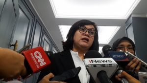 Ketua Komnas HAM Atnike Nova Sigiro, usai audiensi dengan Komisi XIII DPR RI, Jakarta, Rabu, 23/4/2025 | Novia Suhari/Forum Keadilan