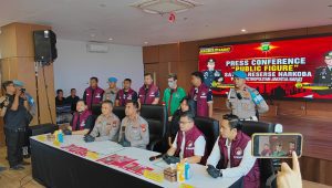 Kapolres Metro Jakarta Barat Kombes Pol Twedi Aditya Bennyahdi dalam konferensi pers di Polres Metro Jakarta Barat, Kamis, 24/4/2025 | Ist