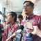 Jubir Tim Hukum Hasto Febri Diansyah di Pengadilan Negeri Jakarta Pusat, Jumat, 25/4/2025 | Syahrul Baihaqi/Forum Keadilan