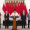 Presiden Prabowo Subianto menyampaikan keterangan pers di Pangkalan TNI AU Halim Perdanakusuma, Jakarta, pada Rabu, 9 April 2025, sebelum memulai lawatannya ke kawasan Timur Tengah dan Turkiye. | Dok Youtube Sekretariat Presiden