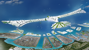 Ilustrasi Proyek Giant Sea Wall | Jakartagreater.com